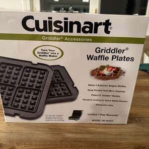 Cuisinart Griddler Waffle Plates Model GR-WAFP